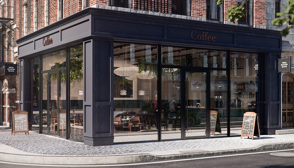 MIRU EVO Storefront - Oknoplast