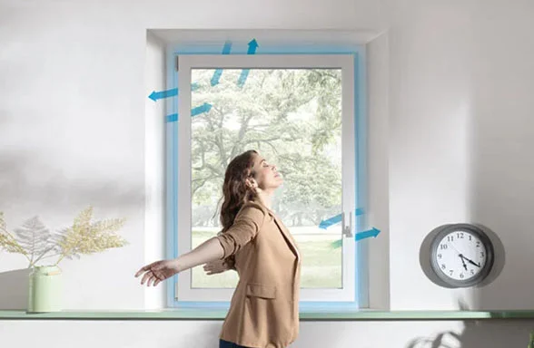 Windows with an effective ventilation system
